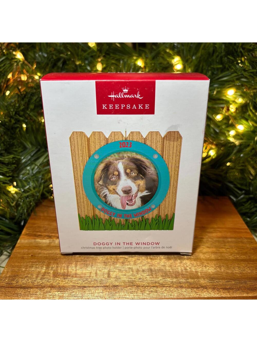 Doggy in the Window - Hallmark Keepsake Photo Ornament